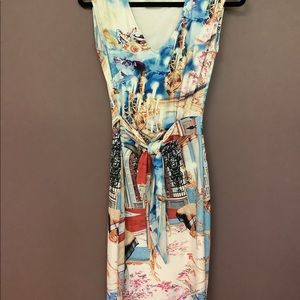 Etoile du Monde Print Dress